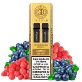 Cartuchos Summer Berries 2ml (2 Uds) - Gold Bar