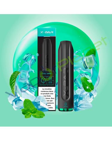 Puffs Cool Mint X-Bar PRO 1500 - POD Descartável SEM NICOTINA