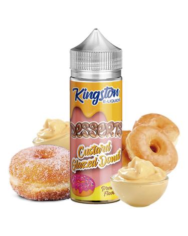 Custard Glazed Donut - Kingston E-liquids 100ml + Nicokits Gratis