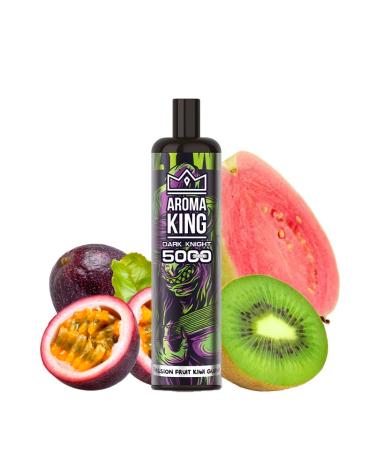 Descartável 5000 Puff Passion Fruit Kiwi Guava - Aroma King SEM NICOTINA