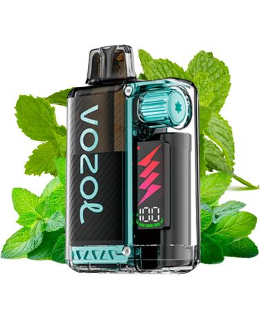 Descartável | Fresh Mint | Vozol Vista Plug Kit 10000 puffs 20mg 2ml + 10ml