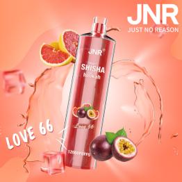 Descartável LOVE 66 Shisha Hookah JNR 12000 Puff SEM NICOTINA