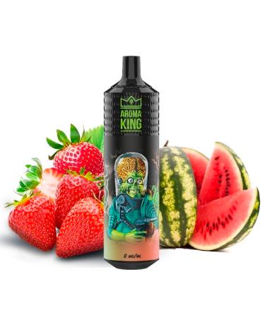 Descartável Mars Strawberry Watermelon 9000 Puff - SEM NICOTINA - Aroma King