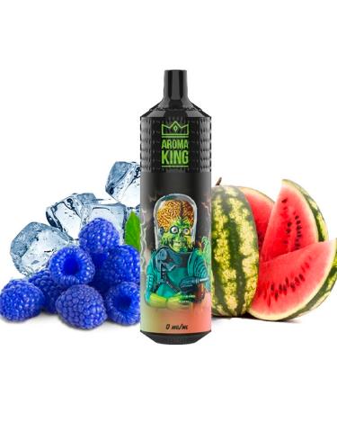 Descartável Mars Watermelon Razz Ice 9000 Puff - SEM NICOTINA - Aroma King