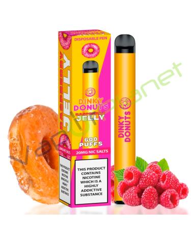 Dinky Donut RASPBERRY JELLY DONUT 20mg Salt - Descartável