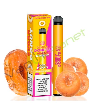 Dinky Donut SUGAR DONUT 20mg Salt - Descartável