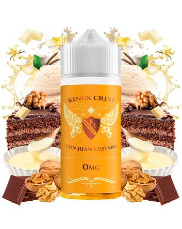 Don Juan Custard 100ml + Nicokits - Kings Crest