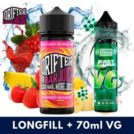 Drifter Bar Strawberry Banana Ice 24ml + VG FAST 70ML