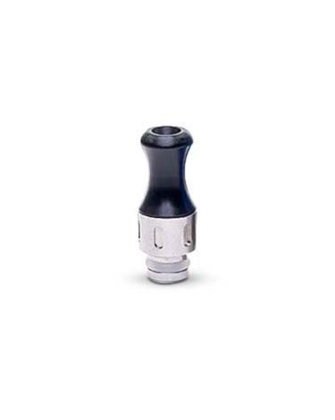 Drip tip 510 Inox acrylique - BLACK