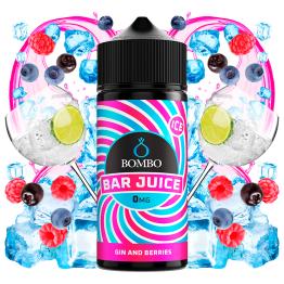 Gin & Berries Ice 100ml + Nicokits - Bar Juice by Bombo