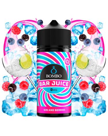 Gin & Berries Ice 100ml + Nicokits - Bar Juice by Bombo