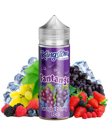 Grapeberry Ice - Kingston E-liquids 100ml + Nicokits Gratis