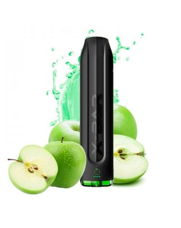 Green Apple X-Bar PRO 1500 Puffs - POD DESCARTÁVEL SEM NICOTINA