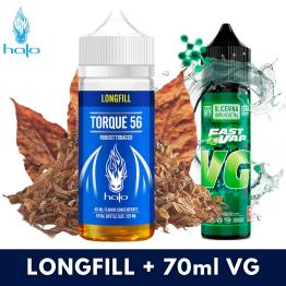 Halo Torque 56 Aroma 40ml Longfill + VG FAST 70ML