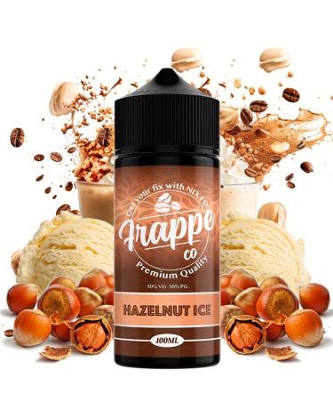 Hazelnut Ice 100ml + NIcokits - Frappe Co