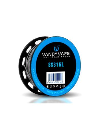 Fio Resistivo SS316L Wires - Vandy Vape