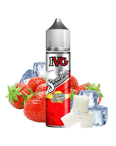 I VG RANGE STRAWBERRY SENSATION 50ML + Nicokit Gratis - I VG Portugal