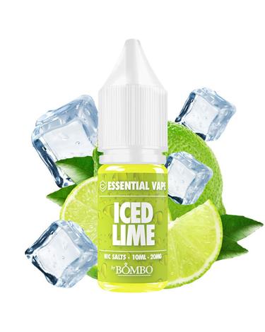 Iced Lime - Essential Vape Nic Salts by Bombo 10 ml