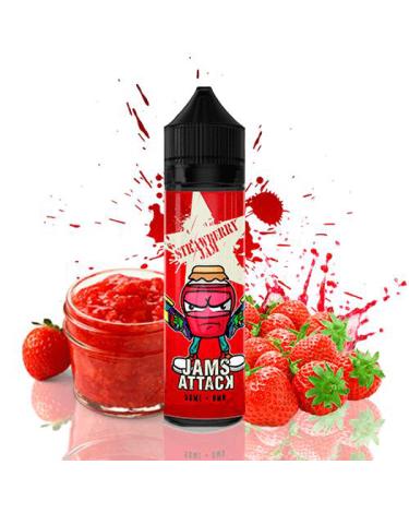 Jams Attack STRAWBERRY MERMELADE 50ml + Nicokit Gratis