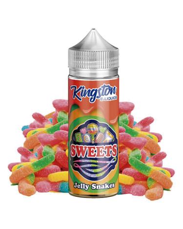 Jelly Snakes - Kingston E-liquids 100ml + Nicokits Gratis