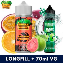 Jungle Fever Bamboo Passion 24ml (Longfill) + VG FAST 70ML