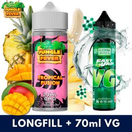 Jungle Fever Tropical Fusion 24ml (Longfill) + VG FAST 70ML