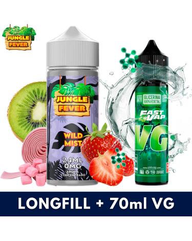 Jungle Fever Wild Mist 24ml (Longfill) + VG FAST 70ML