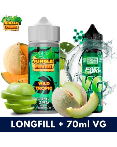 Jungle Fever Wild Tropic 24ml (Longfill) + VG FAST 70ML