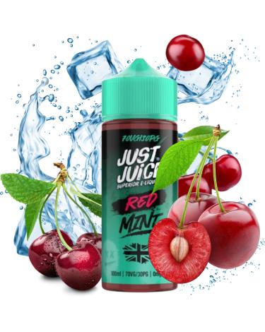 Red Mint Just Juice Mint Range 100ml + Nicokits