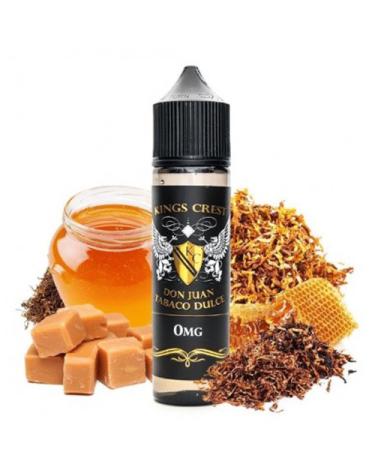 King Crest DON JUAN TABACO DULCE 50ml + 10ml Nicokit Gratis