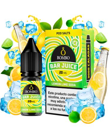 Lemon Lime Soda Ice 10ml - Bar Juice by Bombo