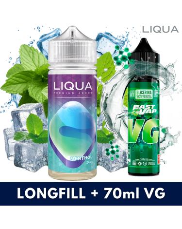 Liqua Menthol Aroma 24ml (Longfill) + VG FAST 70ML