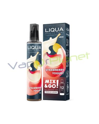 Liqua Strawberry Yogurt 50ml + 2 Nicokits Gratis