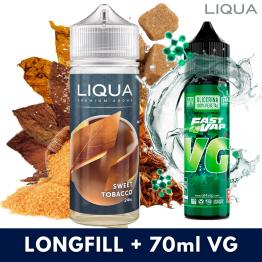 Liqua Sweet Tobacco Aroma 24ml (Longfill) + VG FAST 70ML