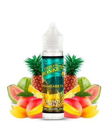 MANGABEYS Twelve Monkeys Vapor Co. 50ml + Nicokit Gratis - Líquidos para Vapear