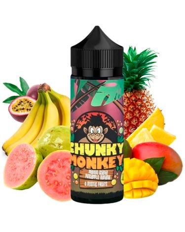 Mango Guava Pineapple Banana Exotic Fruit 100ml + Nicokits - Chunky Monkey