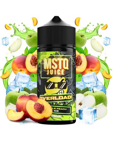 Apple Peach Ice 100ml + Nicokits - MSTQ Juice Overload