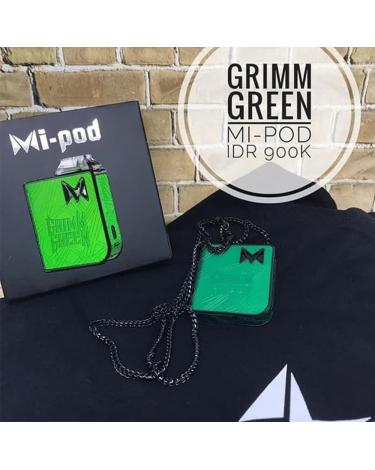 Mi-Pod Smooking Vapor Grimm Green Exclusive - Smoking Vapor Pod