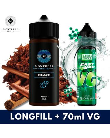 Montreal Original Chance Aroma 30ml (Longfill) + VG FAST 70ML