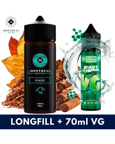 Montreal Original Eagle Aroma 30ml (Longfill) + VG FAST 70ML