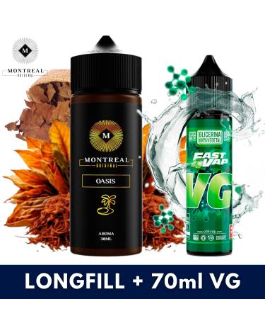 Montreal Original Oasis Aroma 30ml (Longfill) + VG FAST 70ML