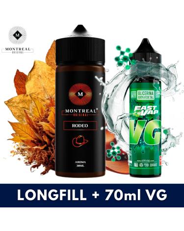 Montreal Original Rodeo Aroma 30ml (Longfill) + VG FAST 70ML