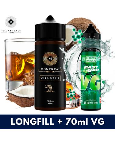 Montreal Original Villa Maria Aroma 30ml (Longfill) + VG FAST 70ML