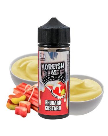 Moreish As Flawless Custards RHUBARB & CUSTARD 100ml + Nicokits Gratis