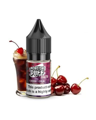 MOREISH PUFF SALT - Cherry Cola 10 ml - 10mg y 20mg - Líquido con SALES DE NICOTINA