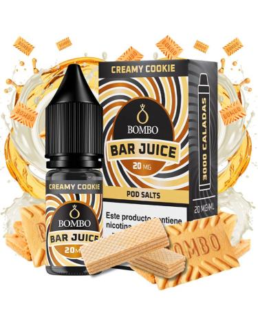 Creamy Cookie 10ml - Bombo Bar Juice Salt