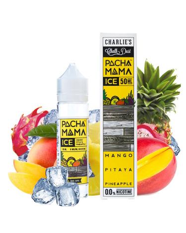 ▲ PACHAMAMA eJuice ICE MANGO PITAYA PINEAPPLE 50 ml + Nicokit Gratis