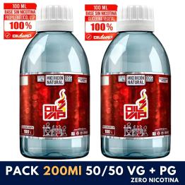 PACK 200ml 50/50 VG + PG (100ml PG + 100ML VG) - Sem Nicotina