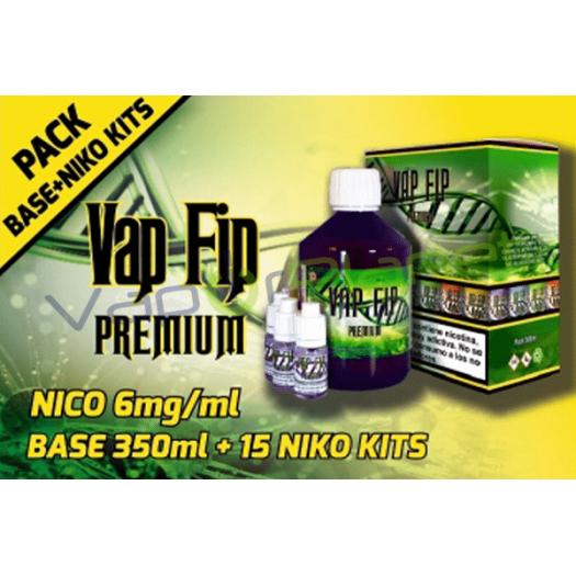 → PACK BASE VAP FIP 350ml + 15 Nicokits 500ml a 6mg/ml 】🏅 VaporPlanet ...