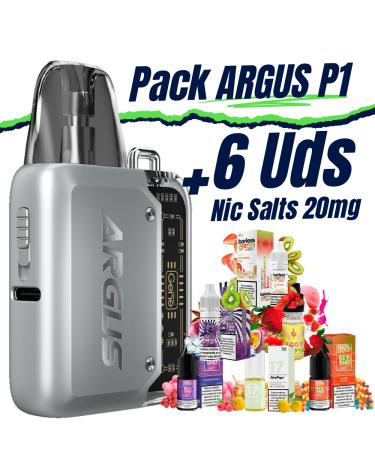 Pack de Iniciante - Argus P1 + 6 uds Sales 10ml 20mg